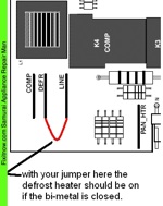 ge muthaboard defrost jumper