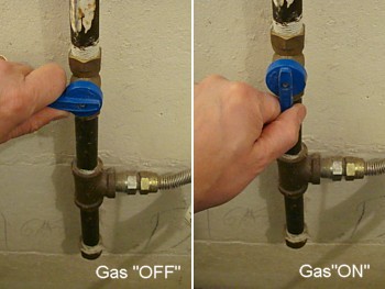 No Hot Water Gas Valve